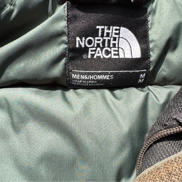 The North Face Men’s Down Puffer Vest 550 Size Dark Forest Green Goose Down 75% - Picture 10 of 14